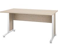 KIT SCRIVANIA UFFICIO COL. QUERCIA PRIMA CM.150X80X74H 80400-71AK COMPUTER