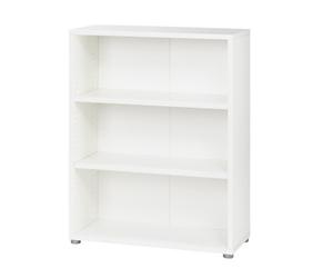 Tvilum Soho, Low-Libreria a 2 Ripiani, Colore: Bianco