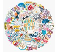 TVIVID 10/50pcs Cartoon Psicologia Salute Graffiti Adesivi Pack Scrapbooking Notebook Laptop FAI DA TE Rimovibile Impermeabile Decalcomania Decorazione