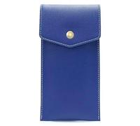 TVIVID Astuccio in pelle per penne, sottile e morbido, piccolo astuccio per adulti, Blu