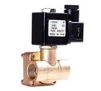 TVJSIVQB Elettrovalvola ad Alta Pressione in Ottone da 1/2" 110 V 24 V 12 V 24 V normalmente Chiusa(BSP_24VDC_EPDM-Seal)