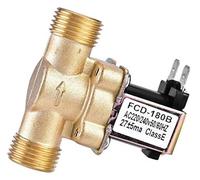 TVJSIVQB G1/2 ''elettrovalvola elettrica in Ottone N/C 12v 24v 220v G3/4'' flussostato Ingresso Aria Acqua for valvola scaldabagno Solare(1/2",220V)