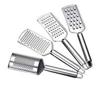 TVJSIVQB Grattugia for Formaggio Portatile in Acciaio Inossidabile, grattugie Multiuso for Alimenti, Cioccolato, Burro, Frutta e Verdura, Articoli da Cucina(B)