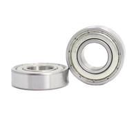 TVKSIPAR 2 Pezzi Cuscinetto Albero Forcella Anteriore Sedia a rotelle 6001/12,7 ID 0,5 Pollici 12,7x28x8 mm Accessori Sedia a rotelle 6001 Cuscinetto Ruota a Pressione