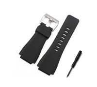 TVKSIPAR Accessori For Orologi Da Uomo Con Cinturino In Caucciù Fibbia Ad Ardiglione Adatta For Cinturino For Bell Ross BR01 Cinturino Sportivo Impermeabile Cinturino For Orologio Da Uomo