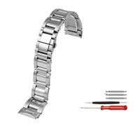 TVKSIPAR Cinturini For Orologi In Acciaio Inossidabile Da 23 Mm Adatti For Cartier, Adatti For Calibro W7100015, W7100041, W7100037, Cinturini For Orologi In Metallo For Uomo E Donna(Silver)