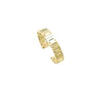 TVKSIPAR Cinturino for orologio in metallo 12mm 13mm 14mm 15mm 16mm 17mm 18mm 19mm 20mm 21mm 22mm 23mm 24mm Cinturino for orologio in acciaio inossidabile(GOLD,14mm)