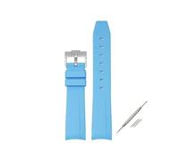 TVKSIPAR Cinturino In Caucciù Con Estremità Curva Adatto For Omega X Adatto For Swatch Adatto For MoonSwatch Fibbia In Acciaio Inossidabile Uomo Donna Sport Bracciale In TPU Impermeabile Fascia Da 20