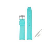 TVKSIPAR Cinturino In Caucciù Con Estremità Curva Adatto For Omega X Adatto For Swatch Adatto For MoonSwatch Fibbia In Acciaio Inossidabile Uomo Donna Sport Bracciale In TPU Impermeabile Fascia Da 20