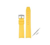 TVKSIPAR Cinturino In Caucciù Con Estremità Curva Adatto For Omega X Adatto For Swatch Adatto For MoonSwatch Fibbia In Acciaio Inossidabile Uomo Donna Sport Bracciale In TPU Impermeabile Fascia Da 20