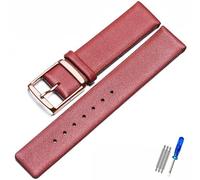 TVKSIPAR Cinturino In Pelle For Orologio Adatto For CK K2G211K2G231K2Y211K2Y231 Cinturino For Orologio Con Fibbia A Catena For Uomo E Donna 16 Mm 18 Mm 20 Mm 22 Mm Braccialetto(Darkblue Black,16mm)