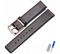 TVKSIPAR Cinturino In Pelle For Orologio Adatto For CK K2G211K2G231K2Y211K2Y231 Cinturino For Orologio Con Fibbia A Catena For Uomo E Donna 16 Mm 18 Mm 20 Mm 22 Mm Braccialetto(Olive Flak,18mm)