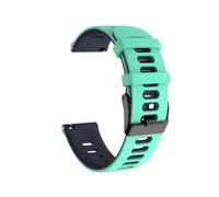 TVKSIPAR Cinturino Sportivo Da 20 Mm E 22 Mm Adatto For Garmin For Venu 3, Cinturino Di Ricambio In Silicone For Forerunner 165, 265, 255 Music, For Vivoactive 4(Blue White,20mm)