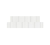 TVKSIPAR Striscia LED Adatta for Philips 65PUS6504/12 65PUS6554/12 65PUS6754 65PUS7304/12 65PUS7354/12 LB65065 V1_00 LB65065 V0_00 996592000939