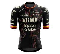 Tvl Maglia A Maniche Corte Team Visma Lease A Bike Giro Trilogy Replica Black / Multicolor