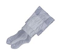 TVRtyle Calze da donna in seta RHT 10D multicolore, vintage, trasparenti, non elasticizzate, 928M (bianco, M), bianco, M