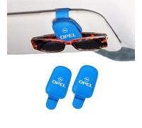 TVVXIO 2 PCS Clip per Occhiali da Sole Auto per Opel Corsa V E 2014-2019, Porta Occhiali da Auto Supporto Occhiali da Visiera Accessori Auto Interno,D Blue
