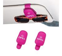 TVVXIO 2 PCS Clip per Occhiali da Sole Auto per Opel Signum 2003-2008, Porta Occhiali da Auto Supporto Occhiali da Visiera Accessori Auto Interno,E Purple
