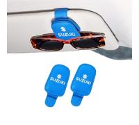 TVVXIO 2 PCS Clip per Occhiali da Sole Auto per Suzuki S-Cross 2014-2021, Porta Occhiali da Auto Supporto Occhiali da Visiera Accessori Auto Interno,D Blue