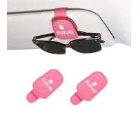 TVVXIO 2 PCS Clip per Occhiali da Sole Auto per Suzuki Vitara 2005-2024, Porta Occhiali da Auto Supporto Occhiali da Visiera Accessori Auto Interno,F Pink