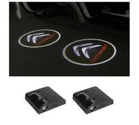 TVVXIO 2 Pezzi Luce di Benvenuto per portiera dell'auto per Citroen C4 III 2020-2024 2025, LED luci del Logo del proiettore Laser,A
