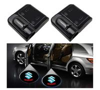 TVVXIO 2 Pezzi Luce di Benvenuto per portiera dell'auto per Suzuki Ignis 2017-2023 2024 2025, LED luci del Logo del proiettore Laser