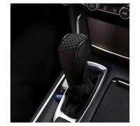 TVVXIO Copri lva Cambio per Auto, per Jeep Compass 2017-2022 2023 2024 2024 Copri lva Cambio Automatico in Pelle PU, Decorazione Protettiva per Lea Cambio Auto,A Black