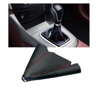 TVVXIO Copri pomello del Cambio, per Nissan Micra (K13) 4. Gen 2010 2011 2012 2013 2014 2015 2016 2017 PU Manopola del Cambio Automatico Manuale Copri Antipolvere Copriscarpe