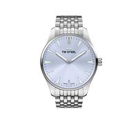TW Steel ACE Aternus Mens 38 Quartz Watch with blue Dial steel Metal Bracelet Strap, and Calendar ACE353