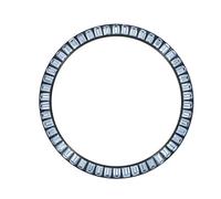 TW Steel Marc Coblen Edition 45 MM lunetta Swarovski Nero Azzurro - 12A