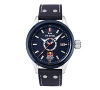 TW Steel Orologio analogico al quarzo da uomo con cinturino in gomma VS90, Blu, Moderno