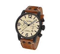 TW Steel Orologio Cronografo Quarzo Unisex con Cinturino in Pelle MS43