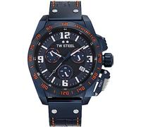 TW Steel Uomo | campionato del mondo rally | quadrante cronografo blu | cinturino in pelle blu TW1020