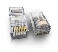 TWAComm Bundle di Allen Tel AT8X8RCSC-24 8x8 Spina modulare per cavo arrotondato/filo solido