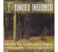 TWARDOWSKI, ROMUALD - COMPLETE WORK FOR..