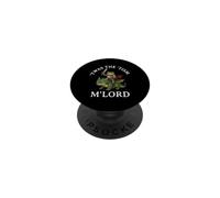 'TWAS Il 'Tism M'Lord Rana Cavalcando Drago Cavaliere Medievale PopSockets PopGrip Adesivo