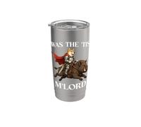 'TWAS Il 'Tism M'Lord Shiba Inu Cavaliere Cavaliere Cavaliere Cinghiale Medievale Bicchiere termico in acciaio inox doppia parete