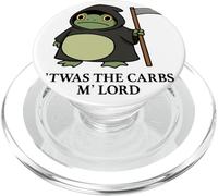 TWAS The Carbs M Lord Humor Art PopSockets PopGrip per MagSafe