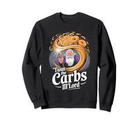 'TWAS The Carbs M'Lord Funny Fantasy Wizard Magic Spell Felpa