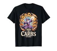 'TWAS The Carbs M'Lord Funny Fantasy Wizard Magic Spell Maglietta