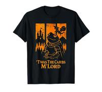 TWAS The Carbs M'Lord Funny Frog Camicia Medievale da Uomo Maglietta