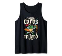 'TWAS The Carbs M'Lord Funny Frog Meme Medieval Knigh Canotta