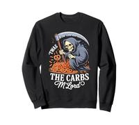 'TWAS The Carbs M'Lord Funny Reaper Pretzel Felpa