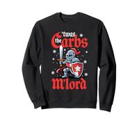 'TWAS The Carbs M'Lord Funny Thanksgiving Knight Cockies Felpa