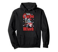 'TWAS The Carbs M'Lord Funny Thanksgiving Knight Cockies Felpa con Cappuccio