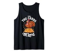 'TWAS The Carbs M'Lord Funny Thanksgiving Turkey Meme Canotta