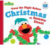 Lillian Jaine 'Twas the Night Before Christmas on Sesame Stre (Libro di cartone)