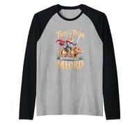 TWAS The Tism Funny Medieval Knight Capybara Maglia con Maniche Raglan