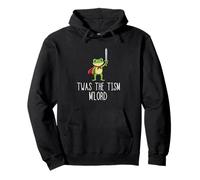 TWAS The Tism M'Lord Autistic Frog Knight Felpa con Cappuccio