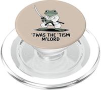 'Twas The 'Tism M'Lord Cool Fighter Karate Frog PopSockets PopGrip per MagSafe